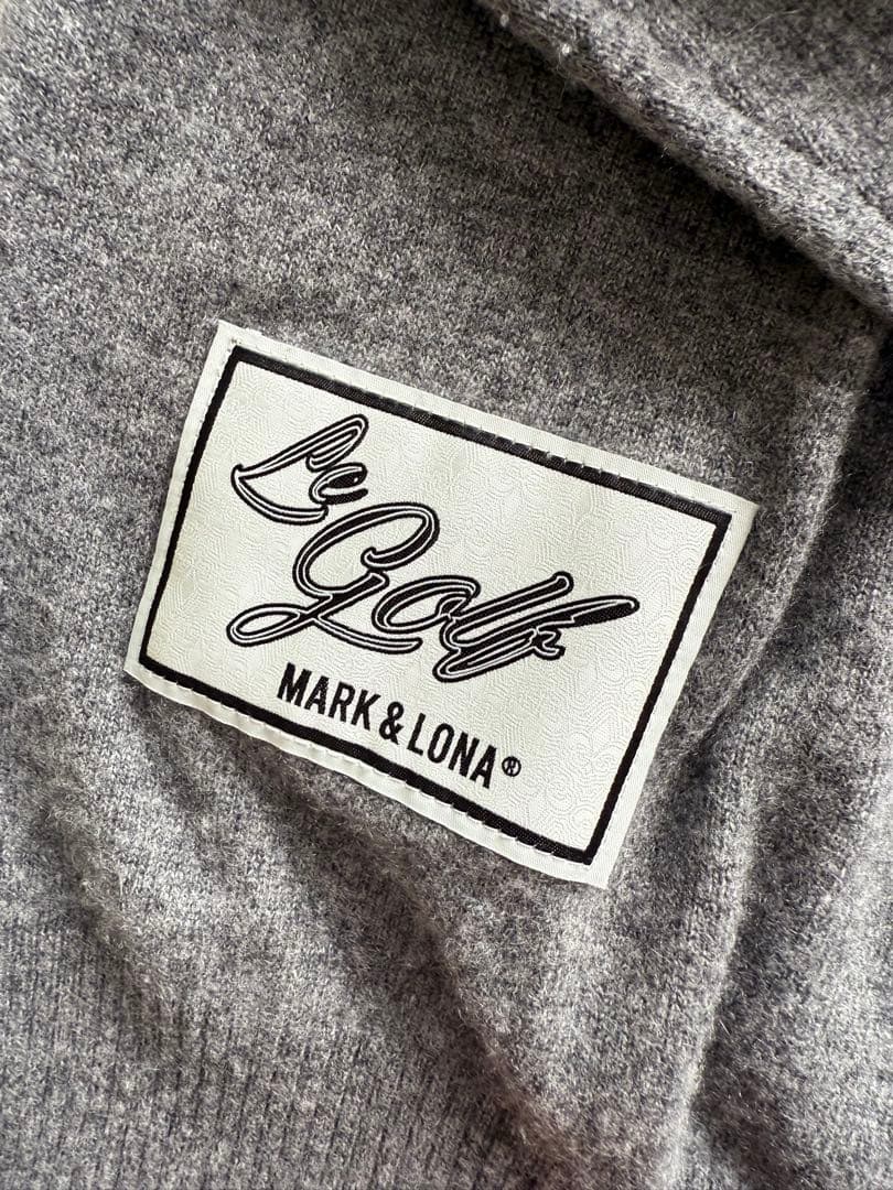 MARK&LONA★50サイズ★激レア★カシミヤ100ニット★金田久美子プロ着用