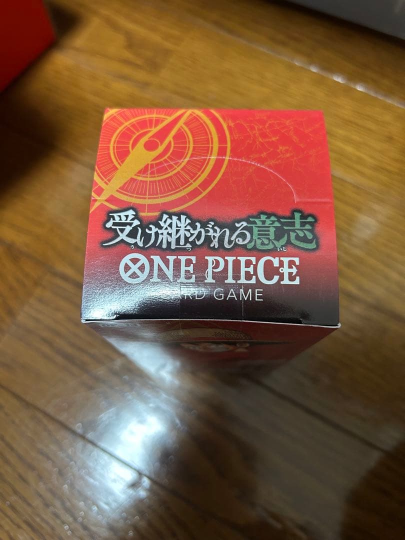 ワンピカード　受け継がれる意志　テープカットなし　boxローダー　新品未開封