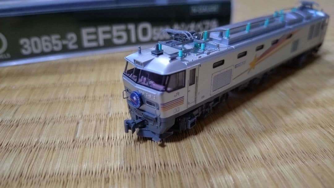 くろかわ☆KATO 3065-2 EF510 500カシオペア色　中古☆