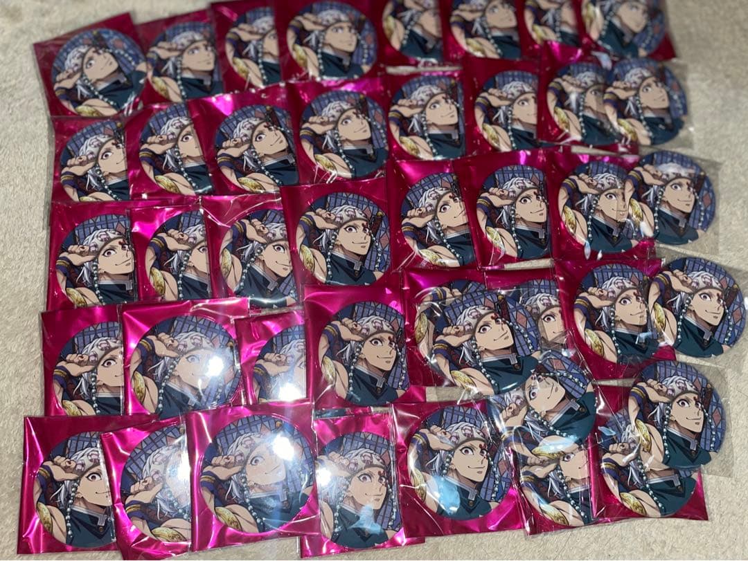 宇髄天元 缶バッジ42個 まとめ売り