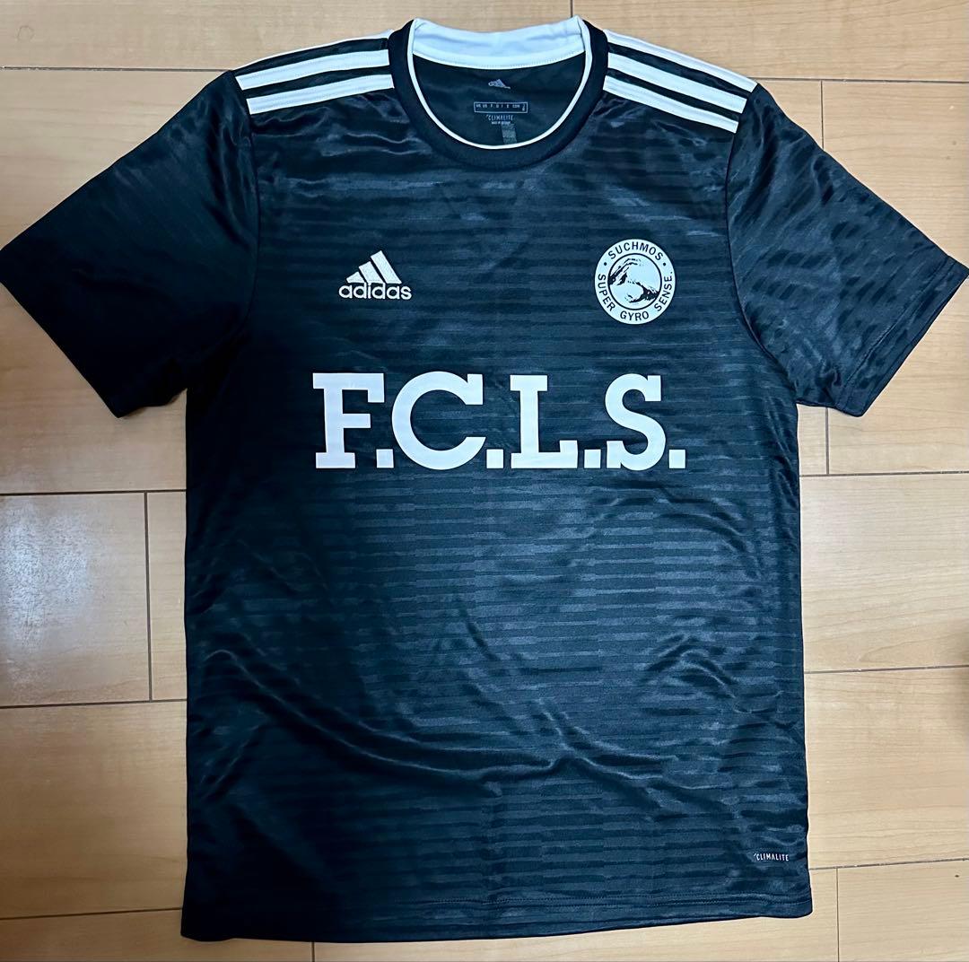 Suchmos × adidas コラボTシャツ F.C.L.S.デザイン。