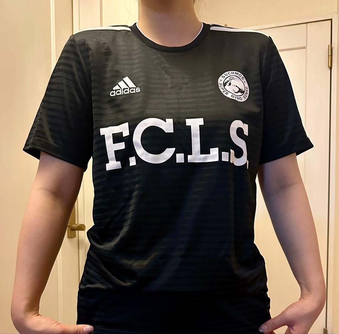 Suchmos × adidas コラボTシャツ F.C.L.S.デザイン。