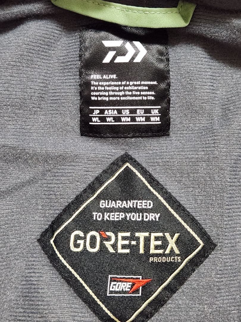ダイワ ゴアテックス 防寒着 DW-1922 サイズ:WL