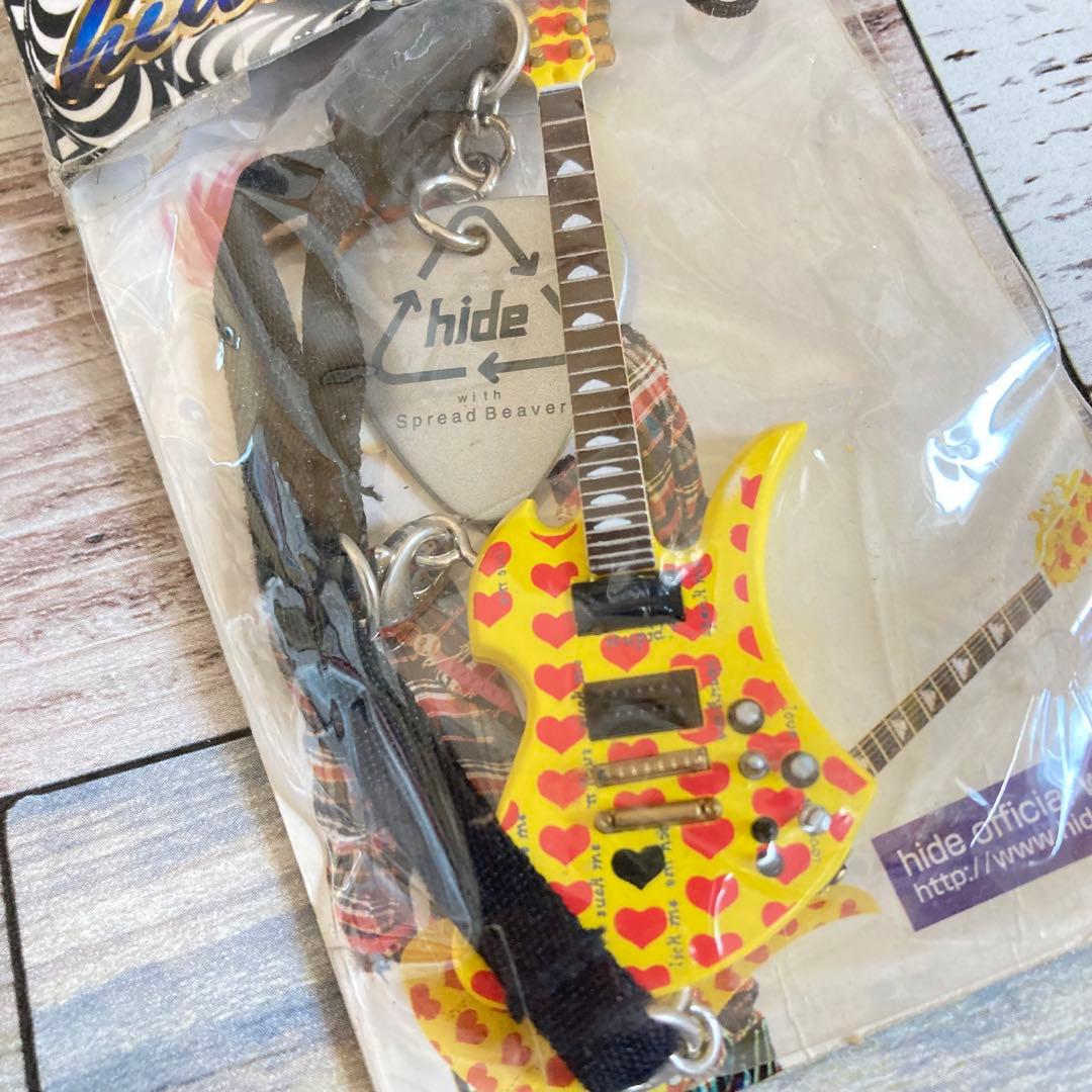 hide 携帯ストラップ　ギターコレクション　3点セット　貴重　レア