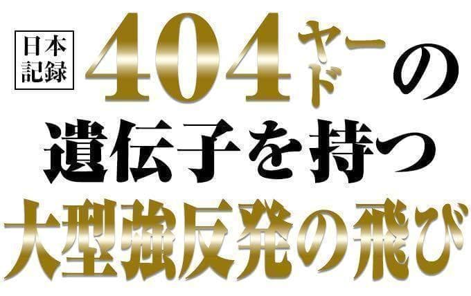 404YのDNA★ ワークスゴルフ　ワイルド マキシマックス ドラコンアッタス