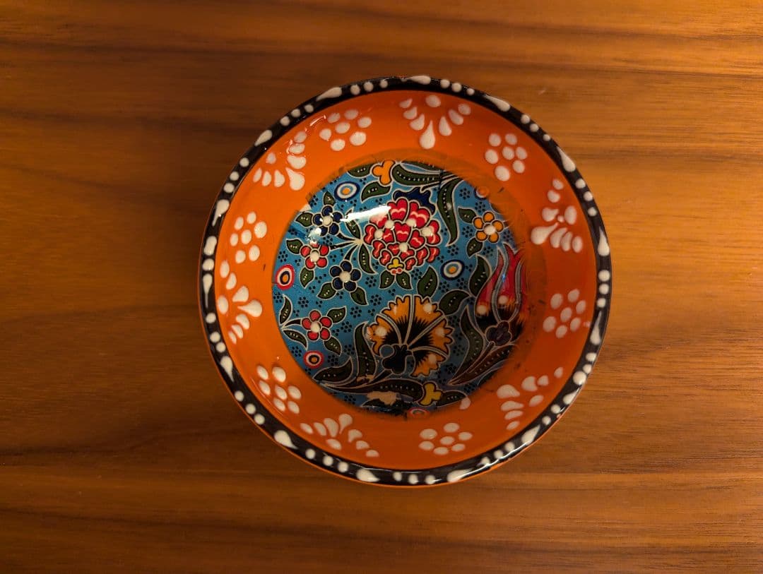 キュタフヤ小皿　小物入れ　陶器　トルコ製　伝統工芸品　10個セット