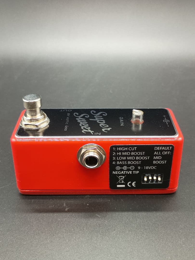 ギター xotic Super Sweet Booster