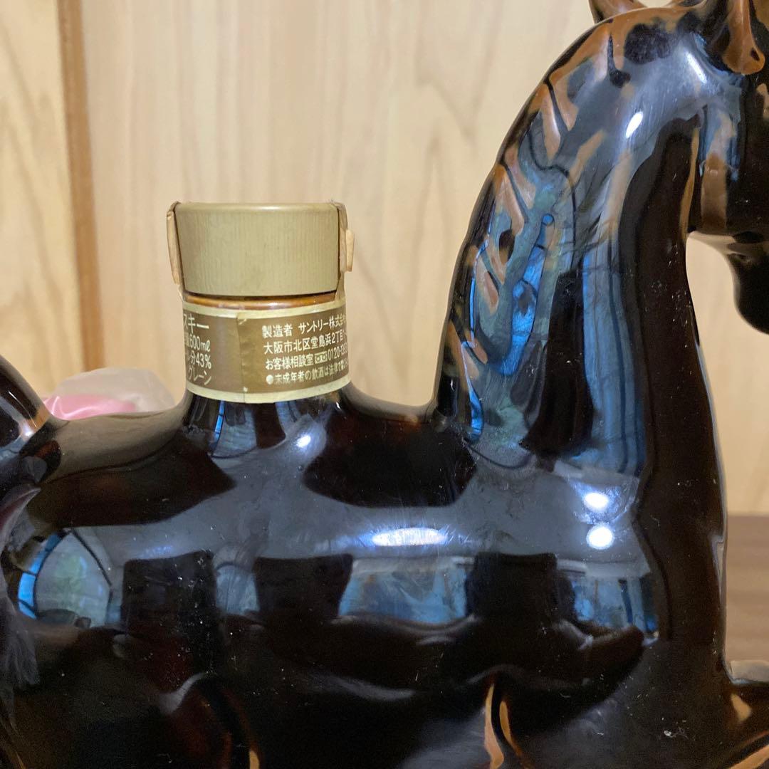 サントリー　ローヤル １２年　未開封　干支ボトル　馬 午　2002年 加藤工芸