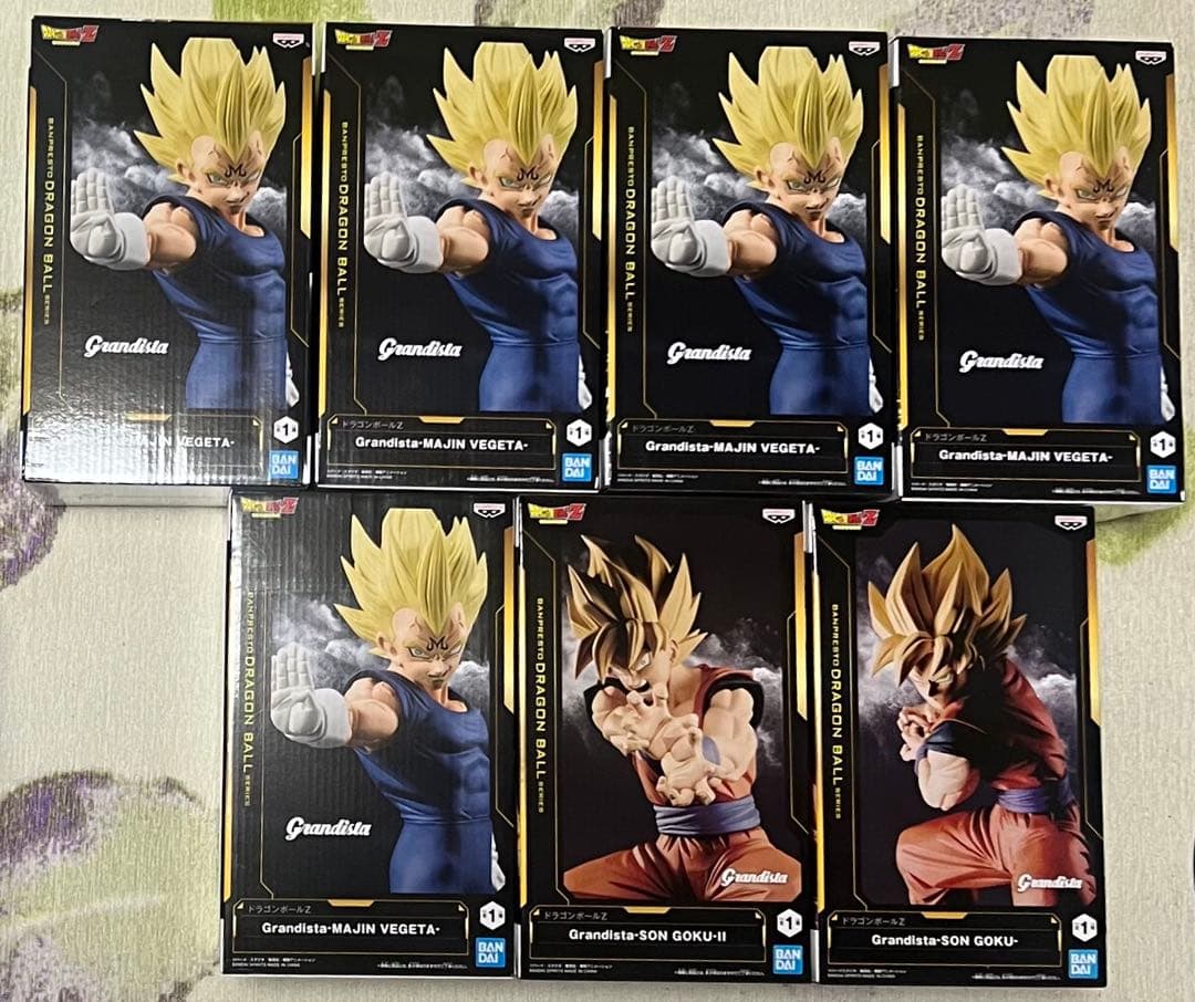 ドラゴンボール　grandista ７個セット