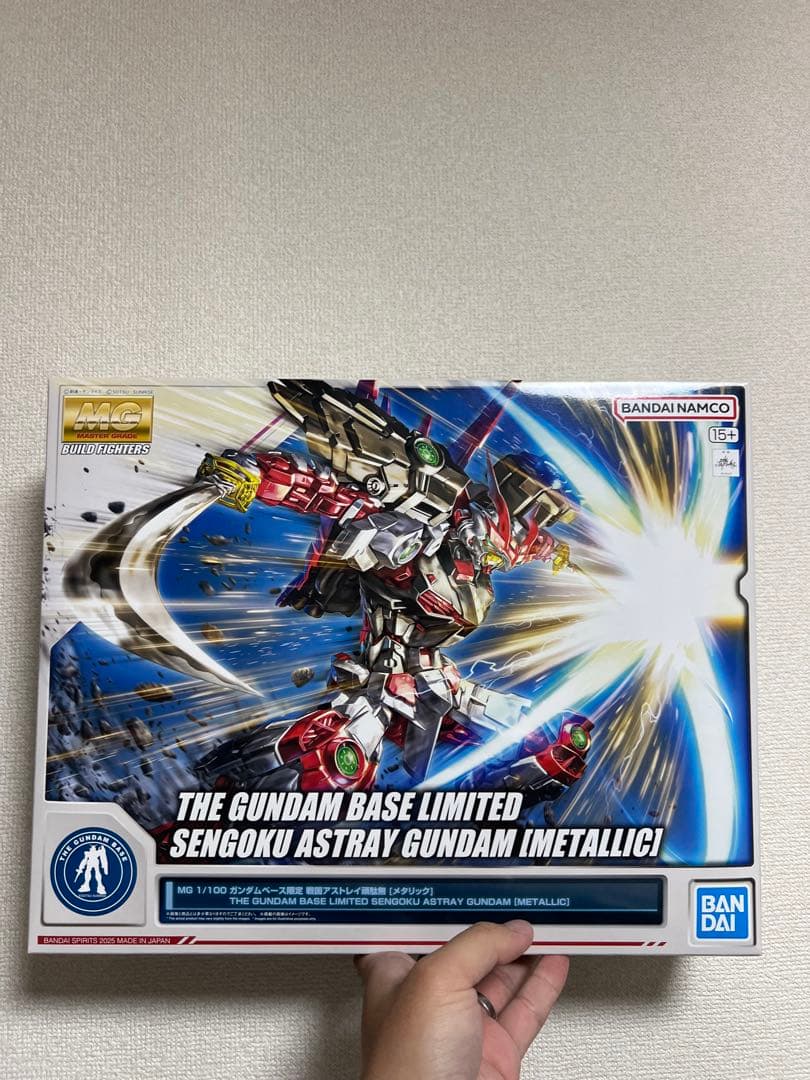 MG 1/100 ガンダムベース限定 戦国アストレイ頑駄無 [メタリック]
