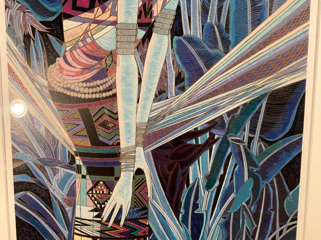 ティンシャオカン(丁紹光)「希望の光」シルクスクリーン　直筆サイン・作品証明書有