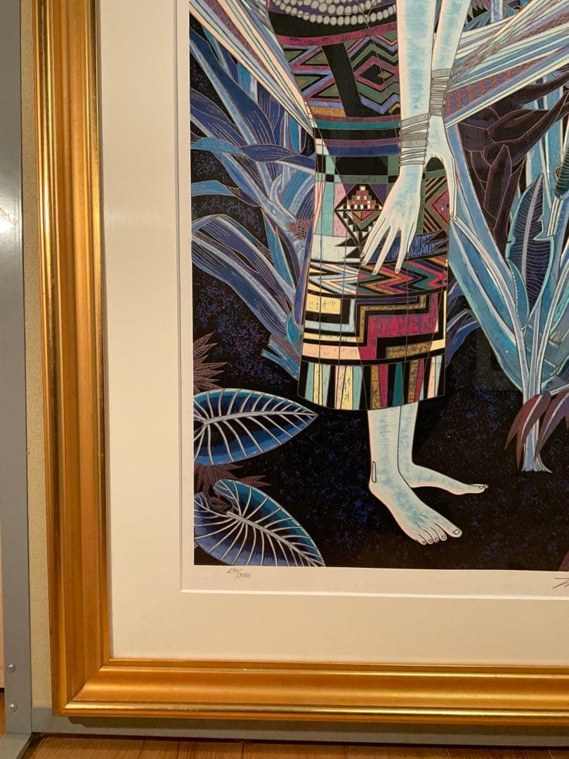 ティンシャオカン(丁紹光)「希望の光」シルクスクリーン　直筆サイン・作品証明書有