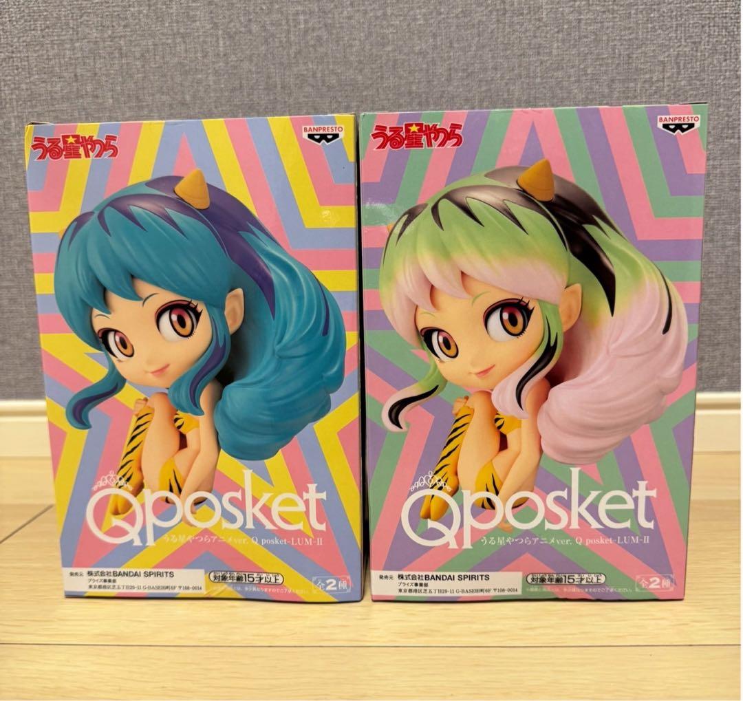 【新品.未使用品.美品】うる星やつら ラムちゃんフィギュア&クッション小物セット