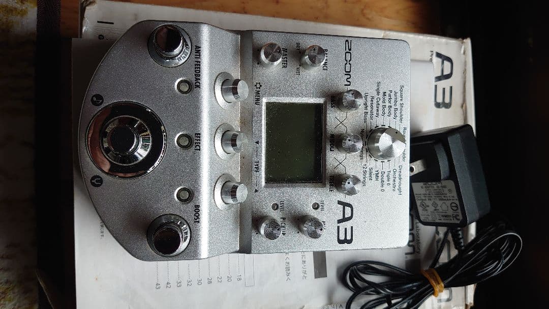 Zoom A3 アコースティックエフェクター