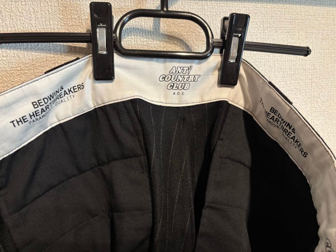 ANTI COUNTRY CLUB BEDWINコラボパンツ