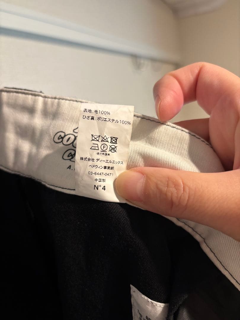 ANTI COUNTRY CLUB BEDWINコラボパンツ