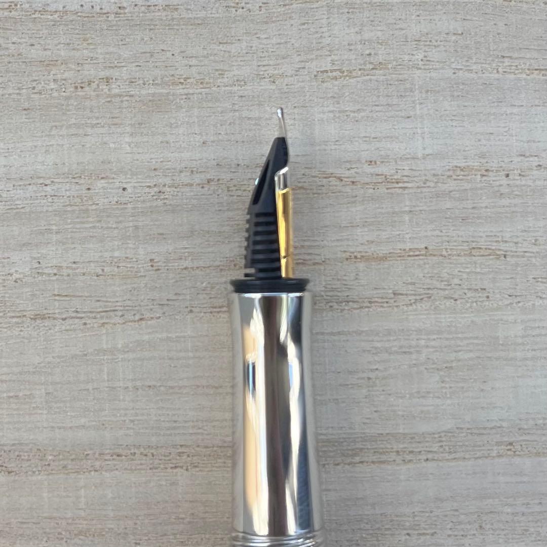 みつはしファーバーカステル クラシック エボニー プラチナ 万年筆 F