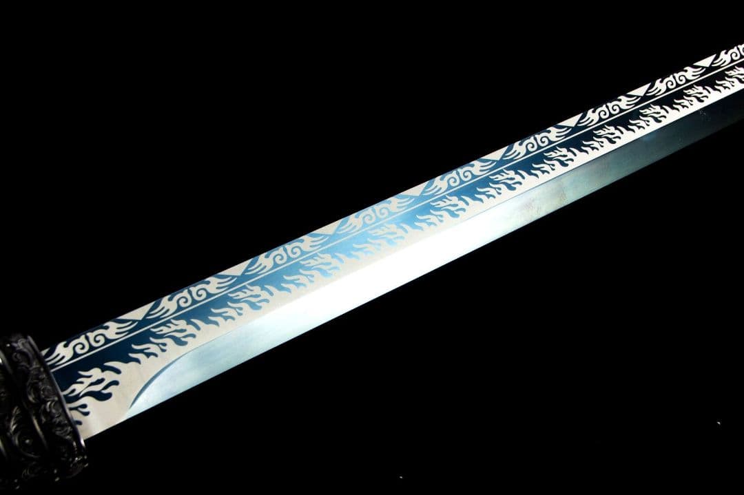 ライトニング唐横刀-高性能マンガン鋼  武具  日本刀 唐剣 模擬刀  居合刀