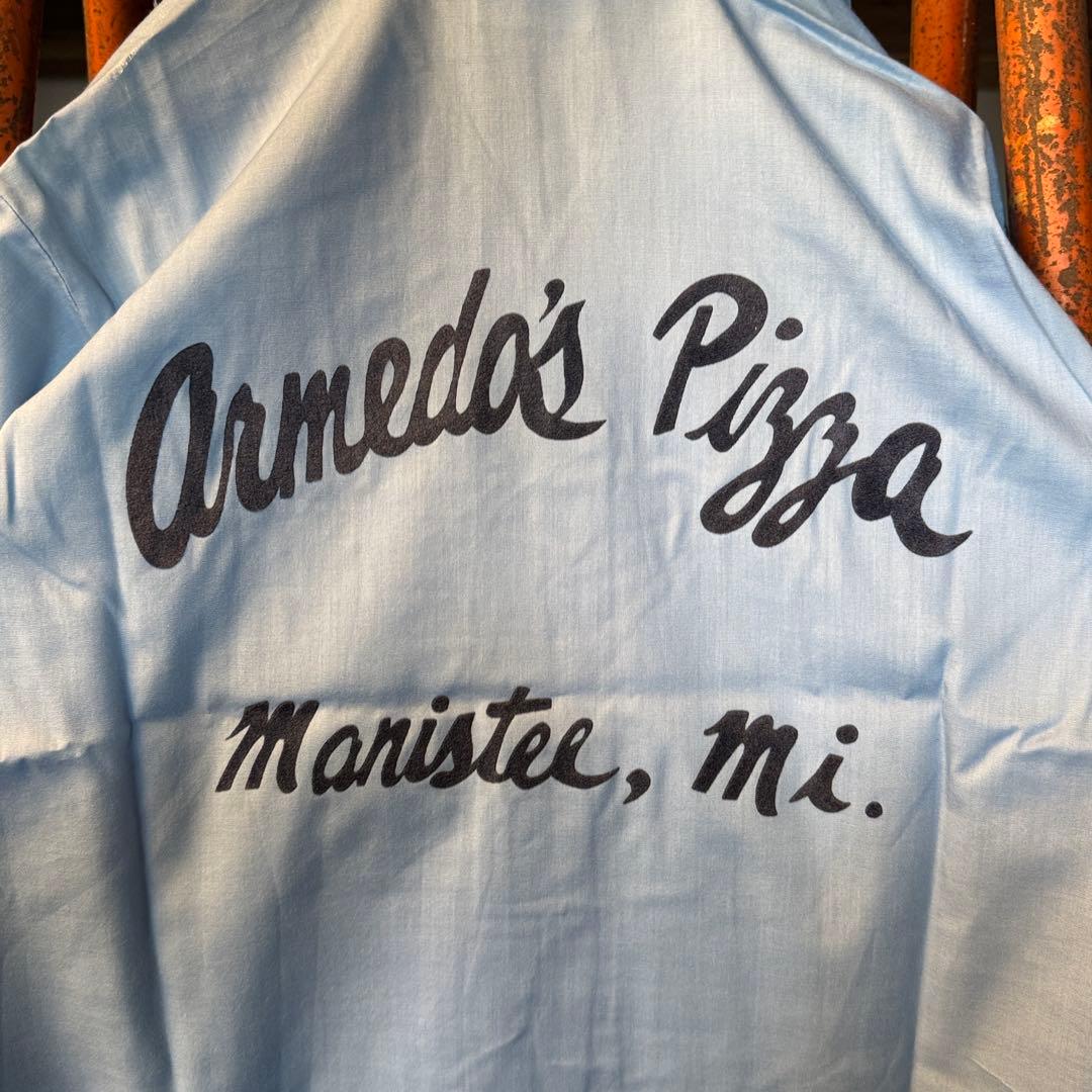 70s ビンテージの半シャツ King Louie キングルイ ボーリングシャツ