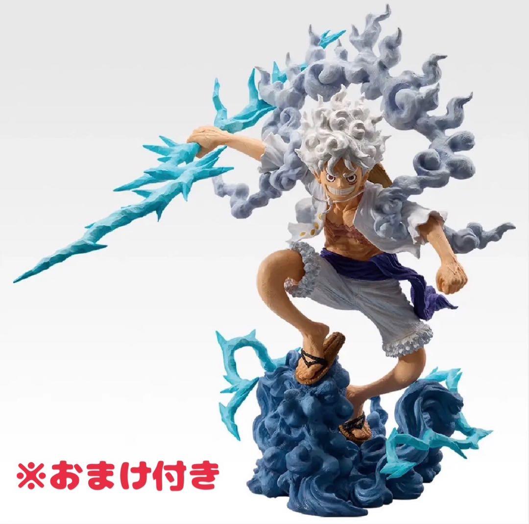 ワンピースEX 悪魔を宿す者達 A賞 モンキー・D・ルフィ ギア5 魂豪示像