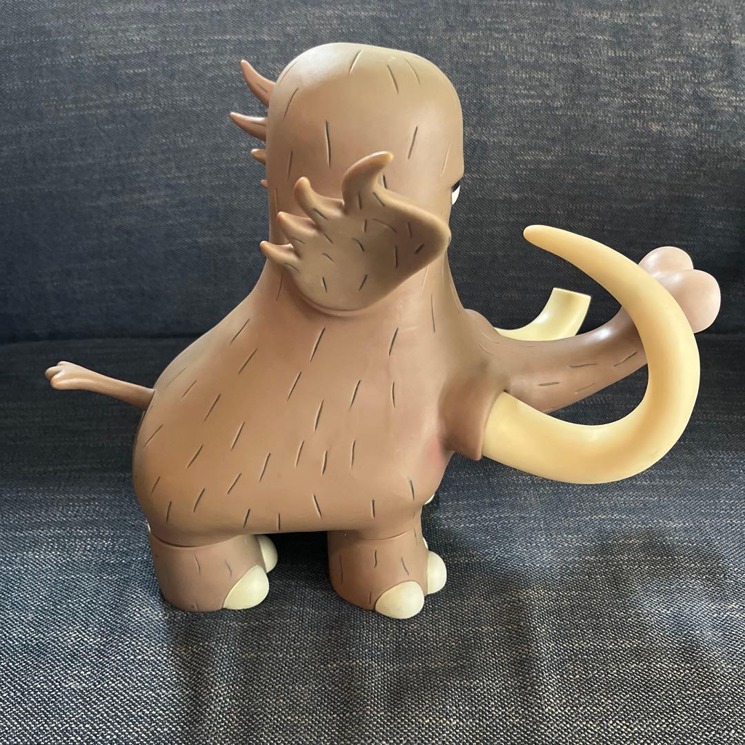 はじめ人間ギャートルズ　牙折れマンモ ソフビ フィギュア