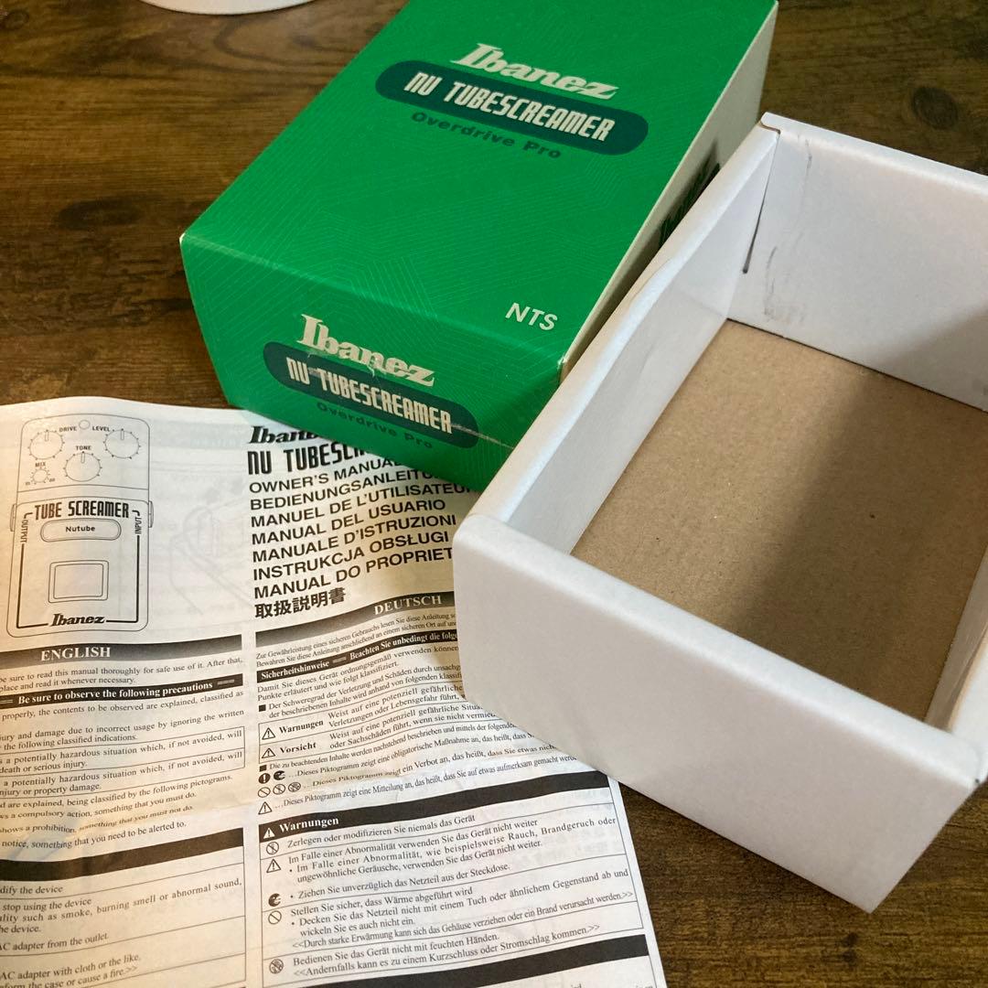 ほぼ新品‼️Ibanez NU TUBE SCREAMER NTS