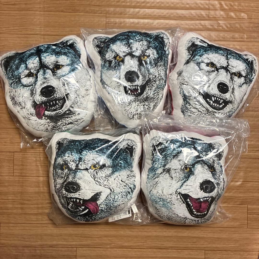 マンウィズ　一番くじ　MAN WITH　C D E F G賞　クッション　コンプ