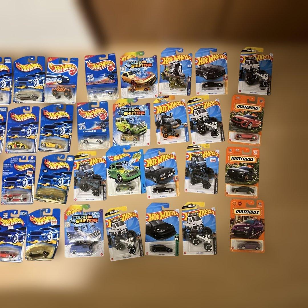 ホットウィール等　ミニカー　まとめ　カラーシフター　ライジンエクスプレス5台追加