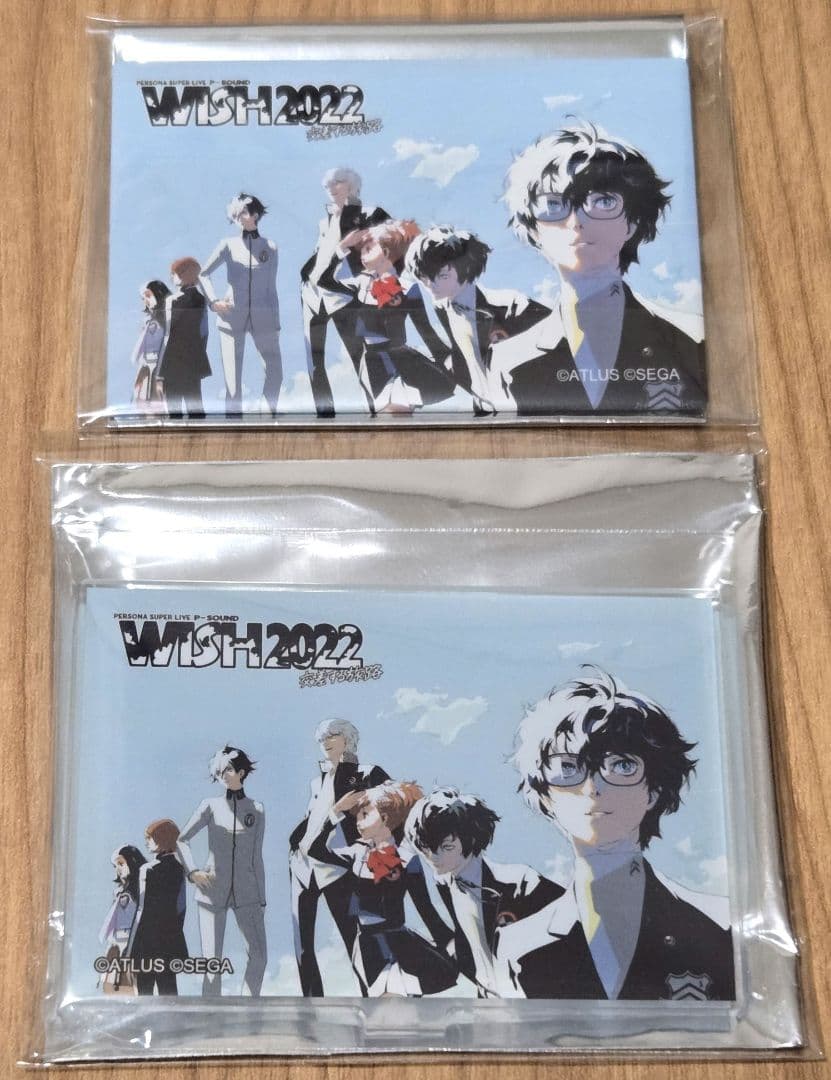 ペルソナ ライブ 2022 アクリルスタンド 缶バッジ