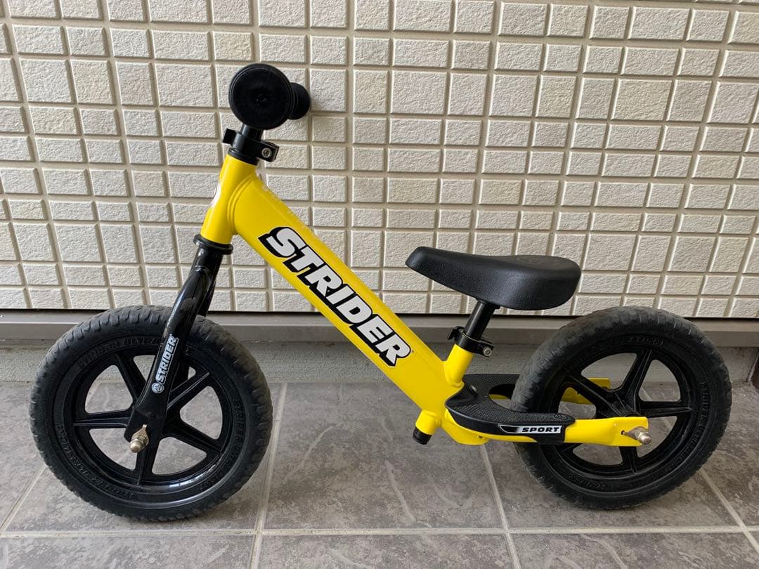 【STRIDER SPORT】イエロー　バランスバイク