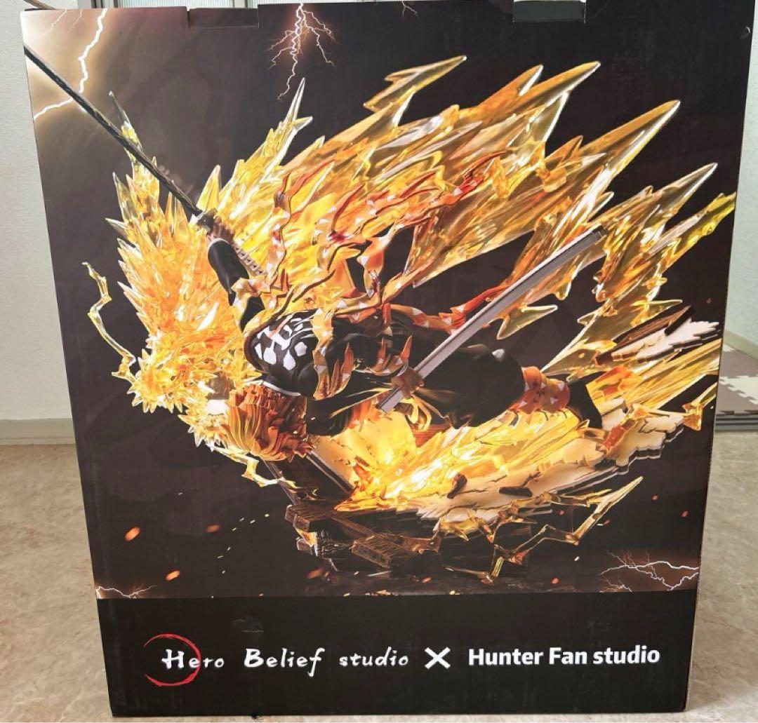 鬼滅の刃 我妻善逸 火雷神 血痕Ver.ガレージキットGK フィギュア