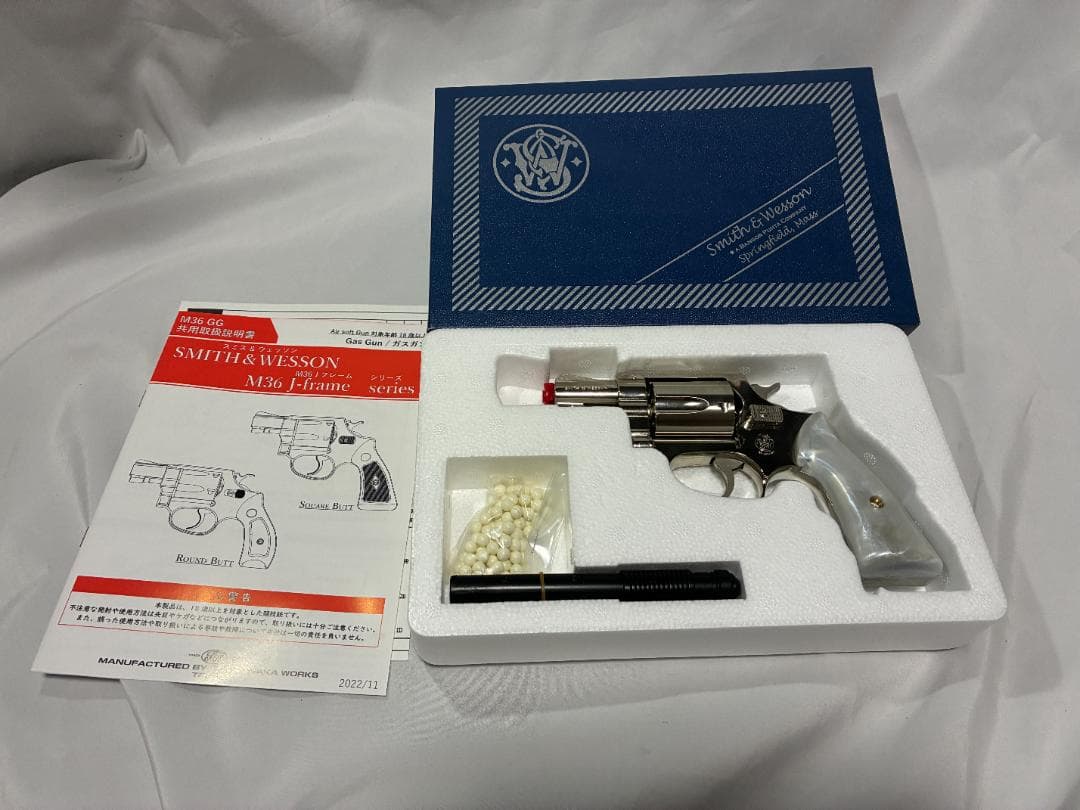 TANAKA　S&W　M36　38チーフスペシャル　2インチ　トラヴィスモデル