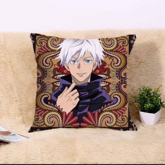 呪術廻戦 クッション カバー 五条