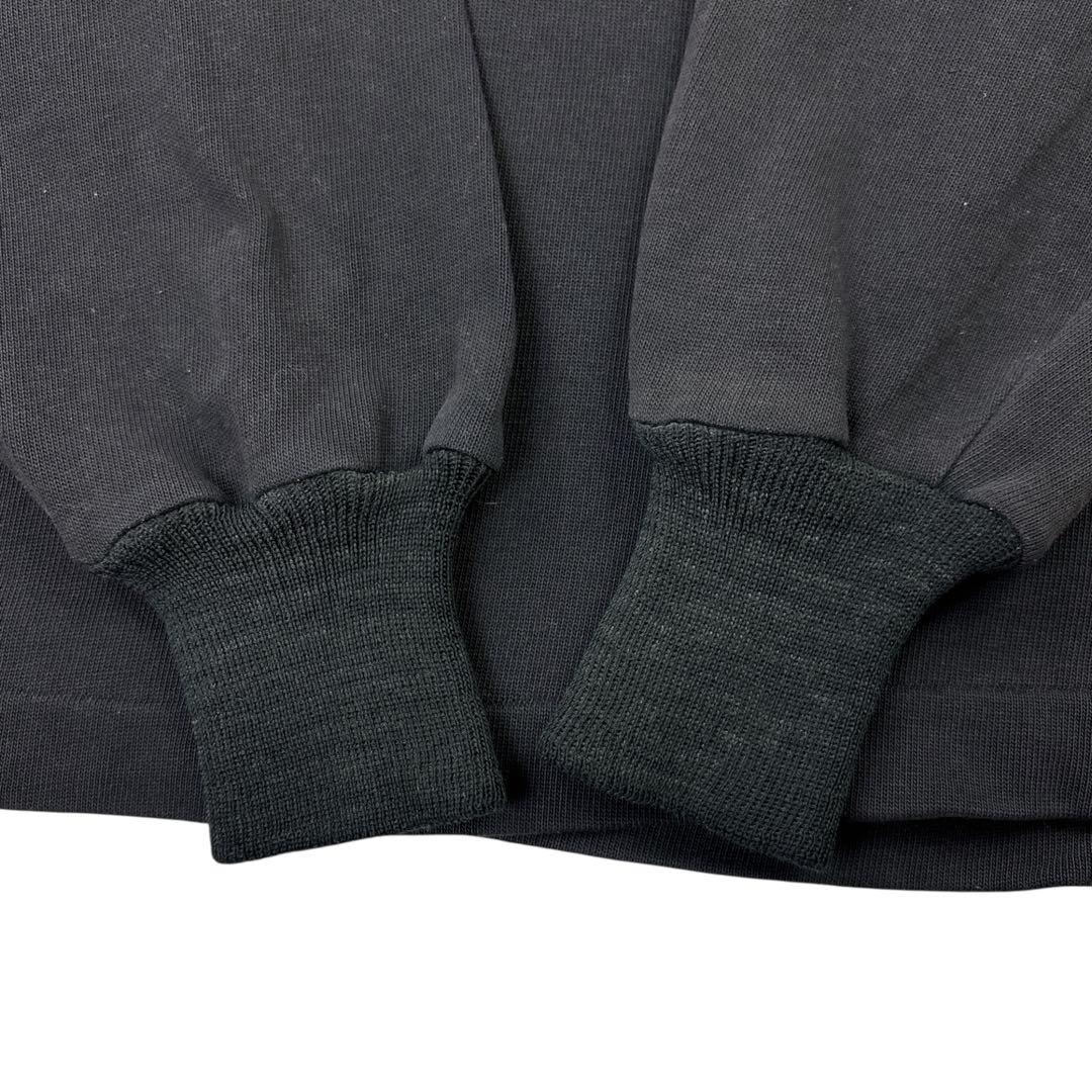 Canterbury ラガーシャツ ロゴ刺繍 黒