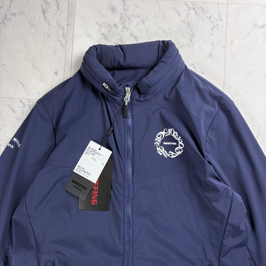 完売 タグ付き ブリーフィング フランクミュラー ウィンドブルゾン ネイビー M