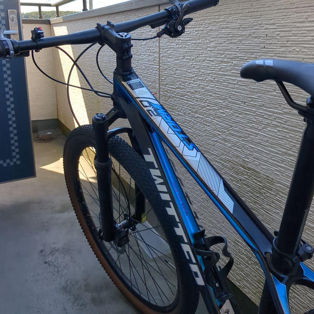 TWITTER マウンテンバイク　走行少ない　手渡し希望