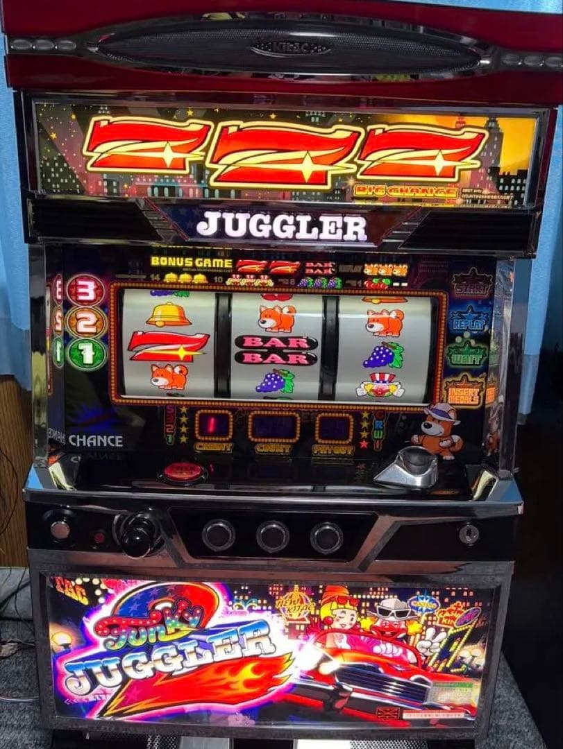 パチスロ実機　ファンキージャグラー2