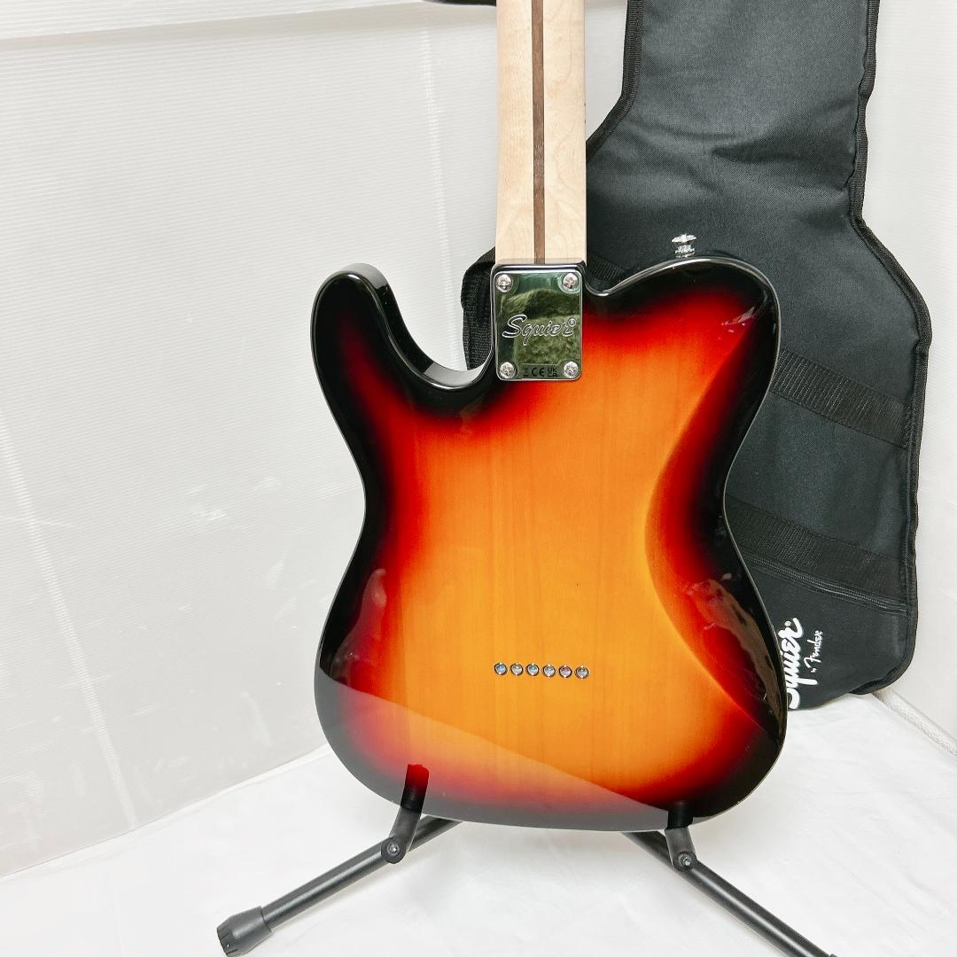 美品 Squier スクワイヤー Telecaster サンバースト テレキャス
