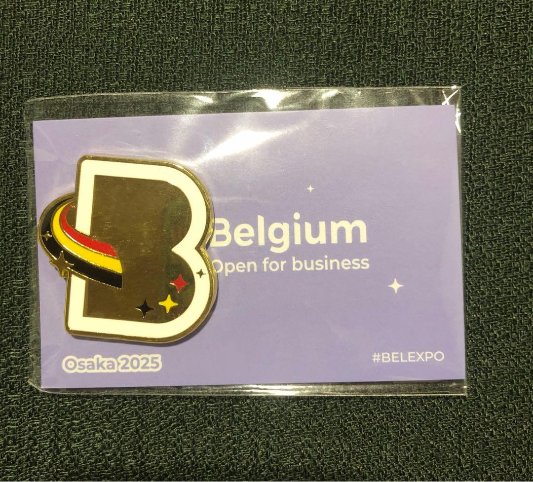 激レア　関西万博　ベルギーパビリオン　VIPピンバッジ