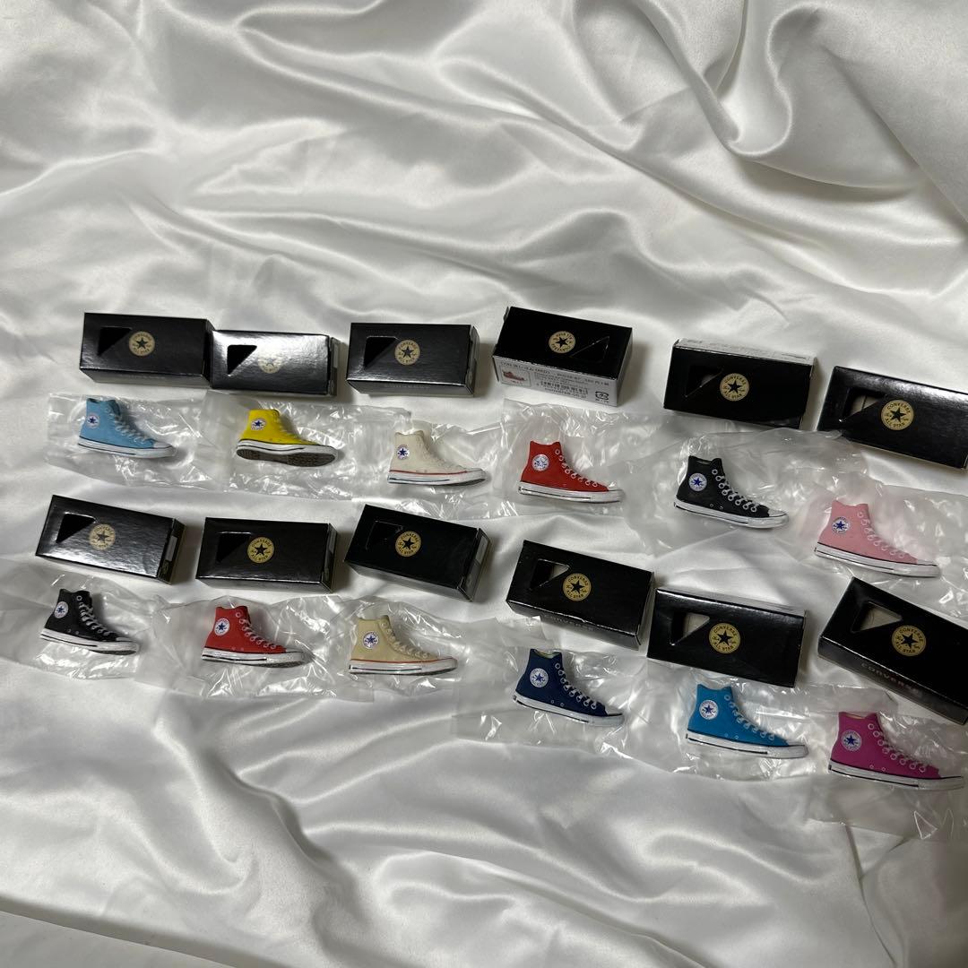 希少　コンバース　靴　消しゴム　12種　コンプリート　新品　ディスプレイ