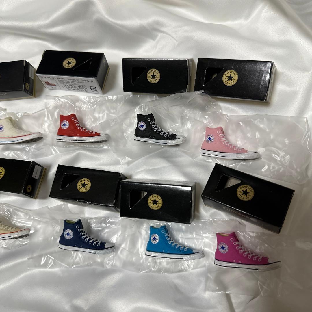 希少　コンバース　靴　消しゴム　12種　コンプリート　新品　ディスプレイ