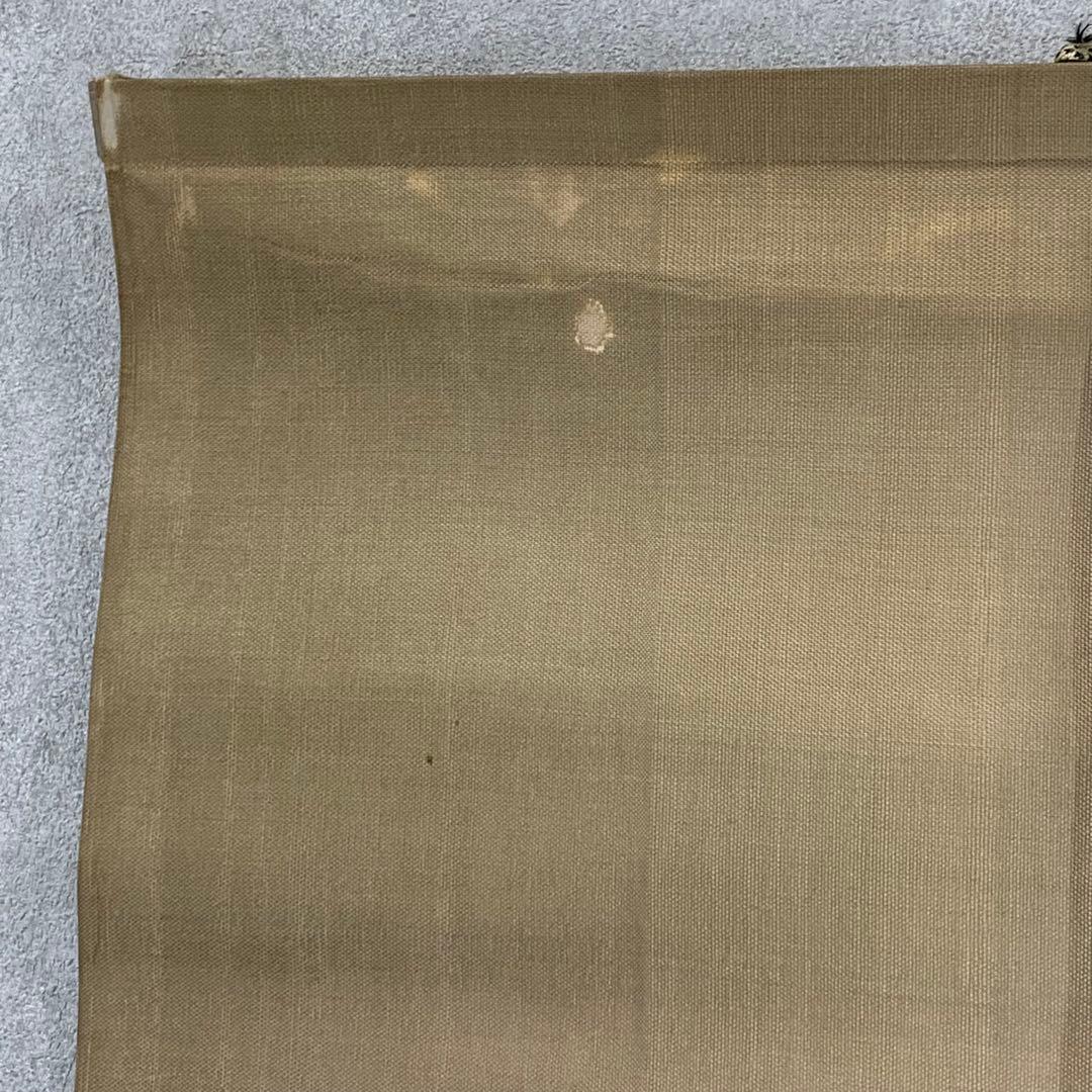 掛軸 鈴木其一 青々其一 洗馬之図 木箱 2-53