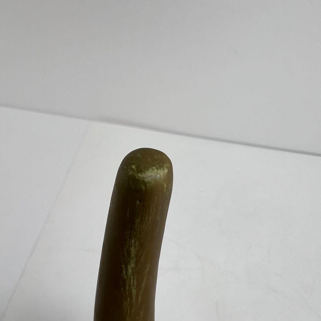 木彫り　般若　能面　h約25.5cm 東K7-1217③