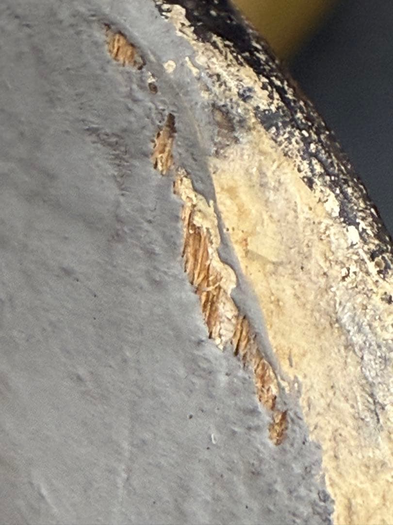 木彫り　般若　能面　h約25.5cm 東K7-1217③