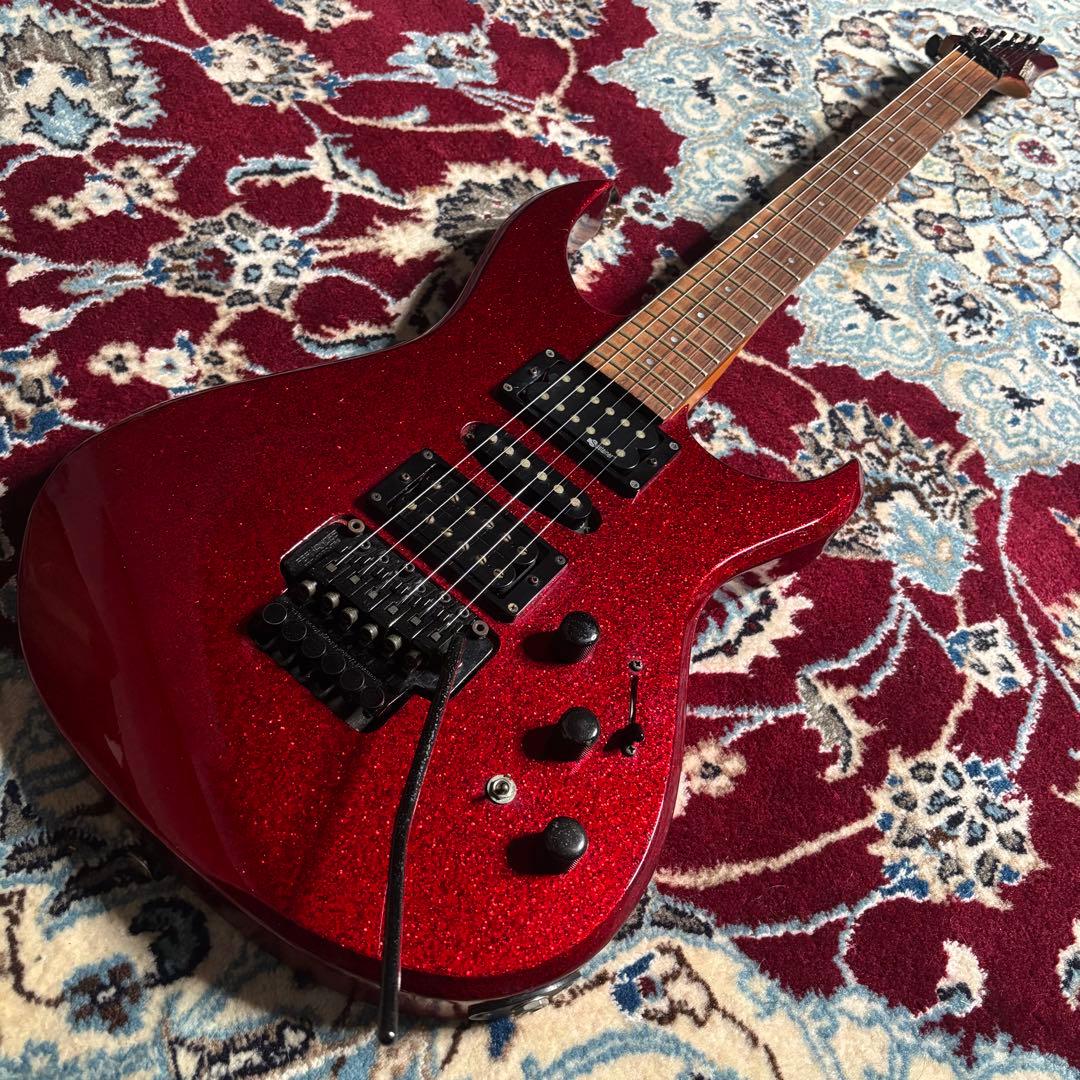 レア　ＦＥＲＮＡＮＤＥＳ　ＦＧＺ－８５０Ｓ　ギター　ラメ　サスティナー搭載