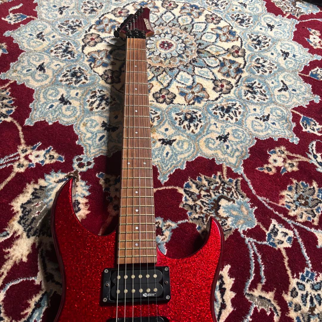 レア　ＦＥＲＮＡＮＤＥＳ　ＦＧＺ－８５０Ｓ　ギター　ラメ　サスティナー搭載