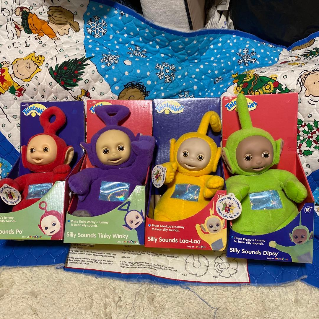 【激レア】90s ビンテージ　テレタピーズBOX 4体セット　コンプリート