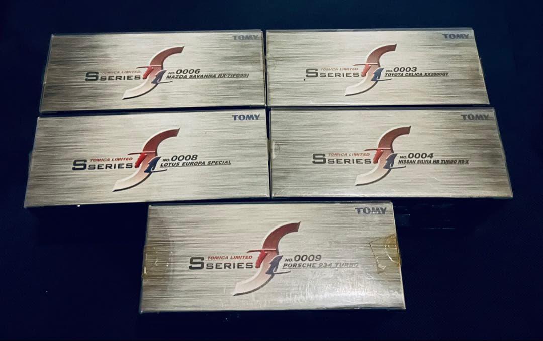 トミカリミテッド　Sシリーズ５台セット