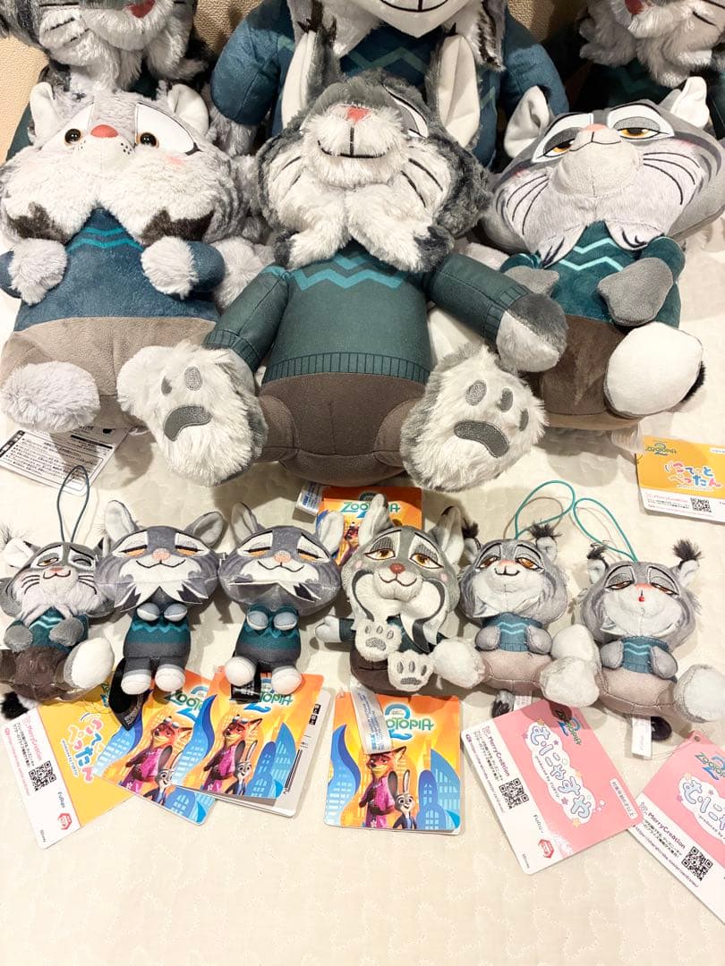 ズートピア2 パウバート BIGぬいぐるみ マスコット ☆12点セット 山田涼介