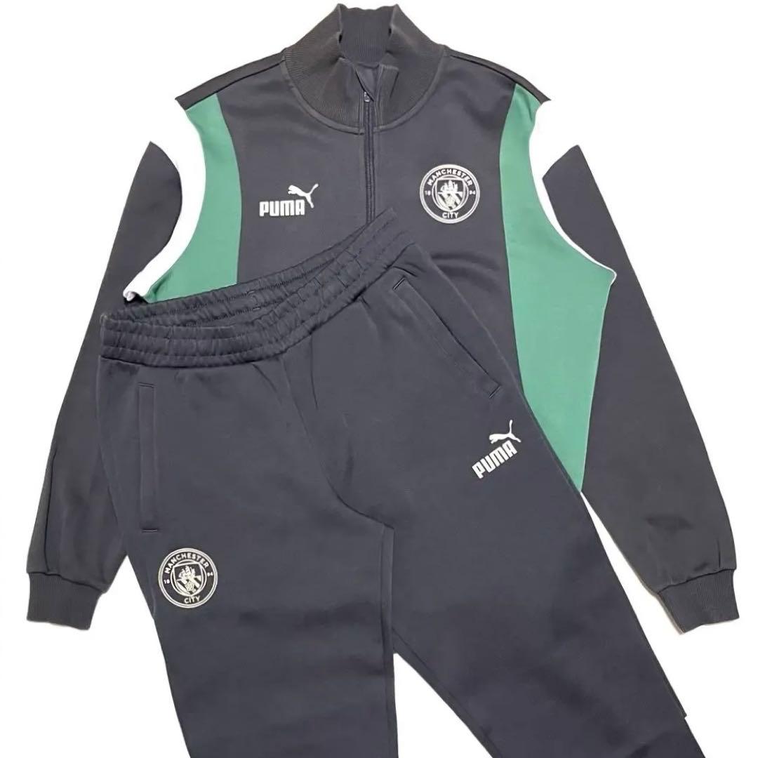PUMA マンチェスターシティ トラックジャケット ジャージ セットアップ